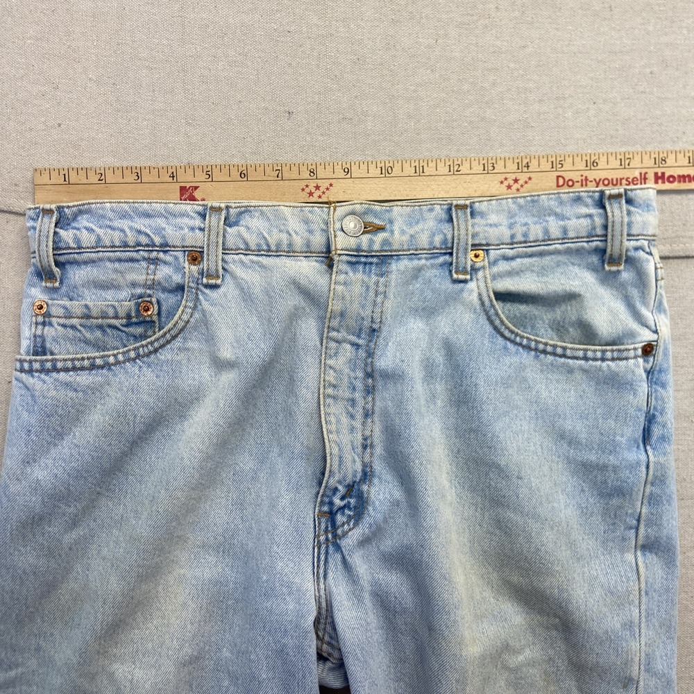 Vintage Levis 505 Jeans Mens 36 x 34 Denim Regular Fit Straight Leg Y2k - Picture 5 of 12